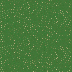 Ткань Yuletide Spot Green Makower UK