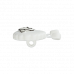 Пуговица на ножке Sheep Shank White 18 мм