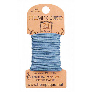 Шнур Конопляный Hemp Cord Dusty Blue