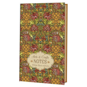 Блокнот Arts&Crafts Notes William Morris Inspiration (желто-алая)