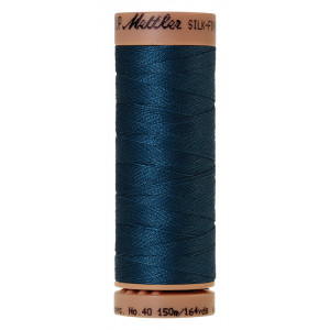 Нить Silk-Finish Cotton Mettler Tartan Blue 0485