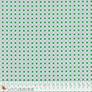 Ткань Uppercase Dots Green Windham Fabrics