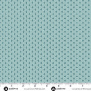 Ткань, коллекция Farmer's Daughter, принт Сено (Hayseed), цвет Голубое небо (Sky Blue) от Laundry Basket Quilts