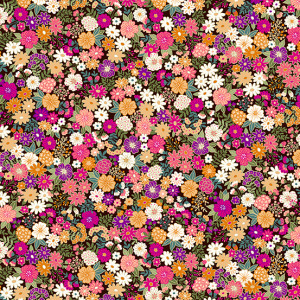 Ткань Luxe Mini Floral Pink Makower UK