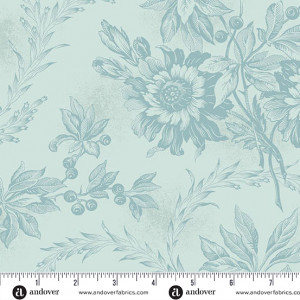 Ткань Sewing Bird Embroidery Sky by Laundry Basket Quilts