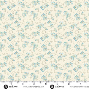 Ткань Sewing Bird Daisy Chain Nimbus by Laundry Basket Quilts