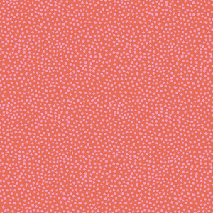 Ткань Wandering Confetti Coral by Stephanie Organes