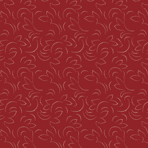 Ткань Dotted Whisps Red Veranda by Renee Nanneman