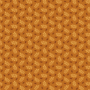 Ткань Heartleaf Ginger by Renee Nanneman