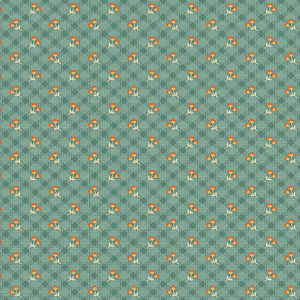 Ткань Harvest Check Stone Blue by Renee Nanneman