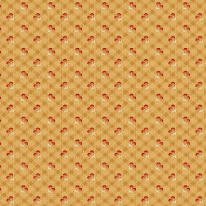 Ткань Harvest Check Caramel by Renee Nanneman