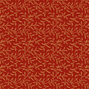 Ткань Wildfern Crimson by Renee Nanneman