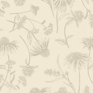 Ткань Bee Haven Tonal Natural 108" Wideback Benartex