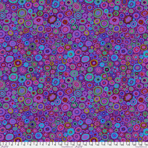 Ткань Paperweight - Purple || Kaffe Fassett Collective Quilt Backs