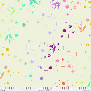 Ткань Fairy Dust XL - Cotton Candy || Tula's True Colors Quilt Backs
