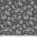 Ткань 108" коллекция Graywork, принт Цветочный узор (Nip in the Bud), цвет Теневой (Shadow) от Tula Pink Quilt Backs
