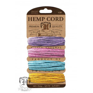 Шнуры Конопляные Hemp Cord Pastel #20