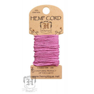 Шнур Конопляный Hemp Cord Light Pink