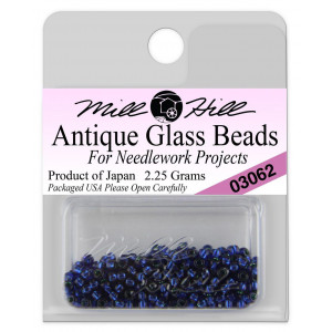 Бисер Antique Glass Beads Blue Velvet Mill Hill