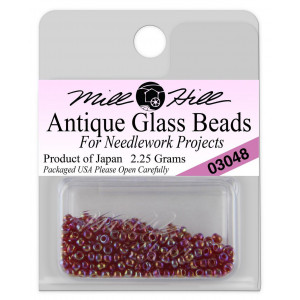 Бисер Antique Glass Beads Cinnamon Red Mill Hill