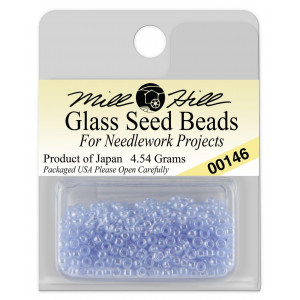 Бисер Glass Seed Beads Light Blue Mill Hill
