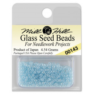 Бисер Glass Seed Beads Robin Egg Blue Mill Hill