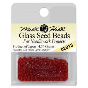 Бисер Glass Seed Beads Red Red Mill Hill