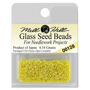 Бисер Glass Seed Beads Yellow Mill Hill