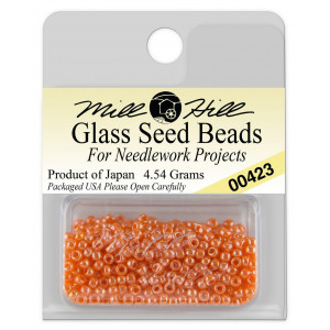 Бисер Glass Seed Beads Tangerine Mill Hill