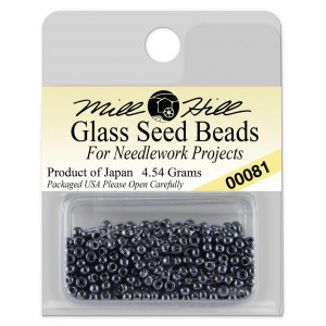 Бисер Glass Seed Beads Jet Mill Hill