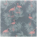 Ткань Daily Like Charming Flamingo Blue Grey