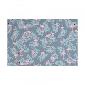 Ткань Daily Like Charming Flamingo Blue Grey