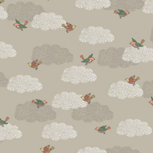 Ткань CLOUDS Grey, Makower