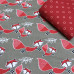 Ткань Mama & Me Foxes Taupe by Camelot Fabrics