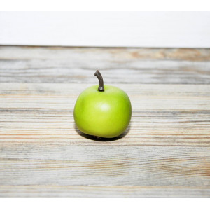 Яблоко цвет Зеленый размер 3,5 см