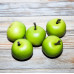 Яблоко цвет Зеленый размер 3,5 см