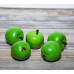 Яблоко цвет Зеленое размер 2,5 см