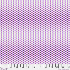 Ткань, коллекция Floral Reef, принт Окна маяка (Lighthouse Windows), цвет Ультрафиолетовый (Ultraviolet) от Tula Pink