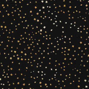 Ткань It's My Party Tiny Dots Antique/Black Hoffman Fabrics