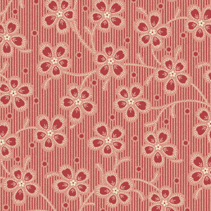 Ткань Cocoa Pink Columbine Dahlia by Edyta Sitar