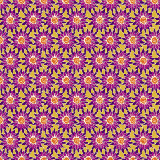 Ткань Sunflower Yellow Purple Henna by Beth Studley Makower UK