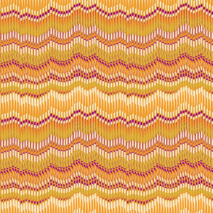 Ткань Moire Stripe Yellow Henna by Beth Studley Makower UK