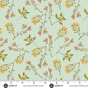 Ткань Meadow Walk Bloom Burst Spring by Alexandra Bordallo