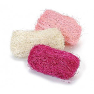 Набор сизалевого волокна цвет Розовый от Knorr Prandell