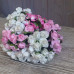 Букет кудрявых роз цвет Фиолетовый размер 1,5 см.