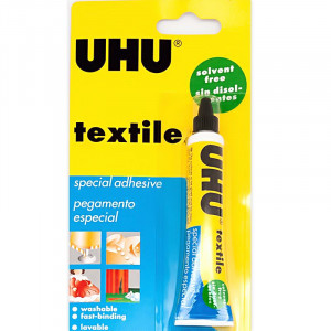 Клей для ткани Textile объем 19 мл от UHU