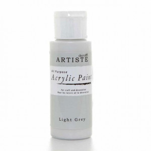 Краска акриловая ARTISTE цвет Light Grey от DOCRAFTS