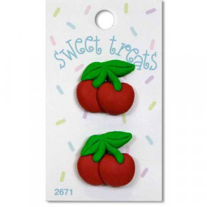Пуговица Cherries от Sweet Treats