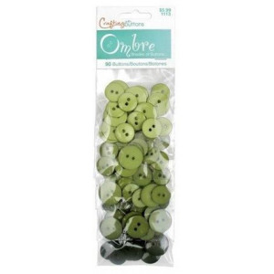 Набор пуговиц Olive Green Ombre