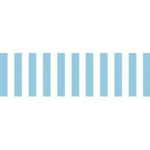 Бумажный скотч с принтом Бело-голубые полосы размером 15 мм * 8 м от  ScrapBerry's